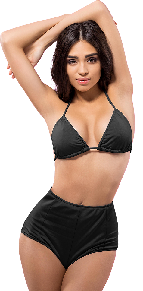 BodyMuse AI body analysis app screenshot showing personalized body composition results